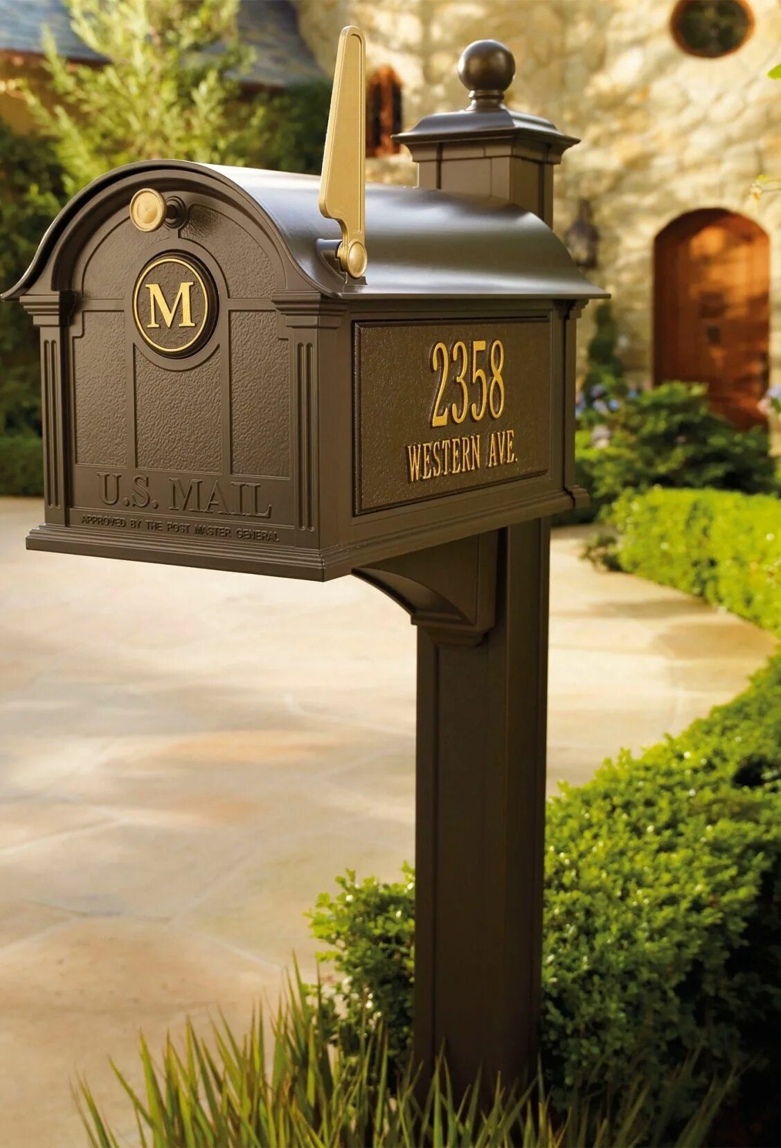 Почтовые ящики для частного дома красивые фото Balmoral Mailbox Frontgate Mailbox, Traditional mailboxes, Frontgate