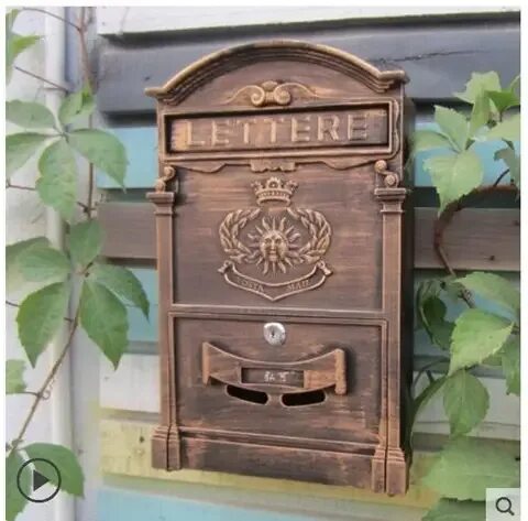 Почтовые ящики для частного дома красивые фото Post box outdoor with free shipping - купить недорого AliExpress