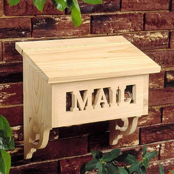 Почтовый ящик из дерева своими руками фото Special Delivery Mailbox #woodworkingprojectsunique Cool woodworking projects, M