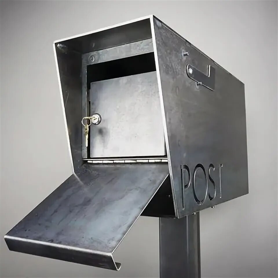 Почтовый ящик из металла фото The Dexter Mailbox - Classic Modern mailbox, Steel mailbox, Mailbox