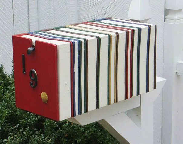 Почтовый ящик из микроволновки фото 71 Times People Took Their Mailboxes To The Next Level Mailbox decor, Cool mailb