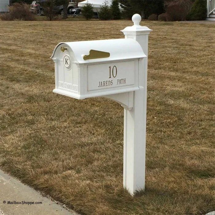 Почтовый ящик уличный фото Whitehall Balmoral Mailbox Package Copper mailbox, Mailbox, Outdoor deco