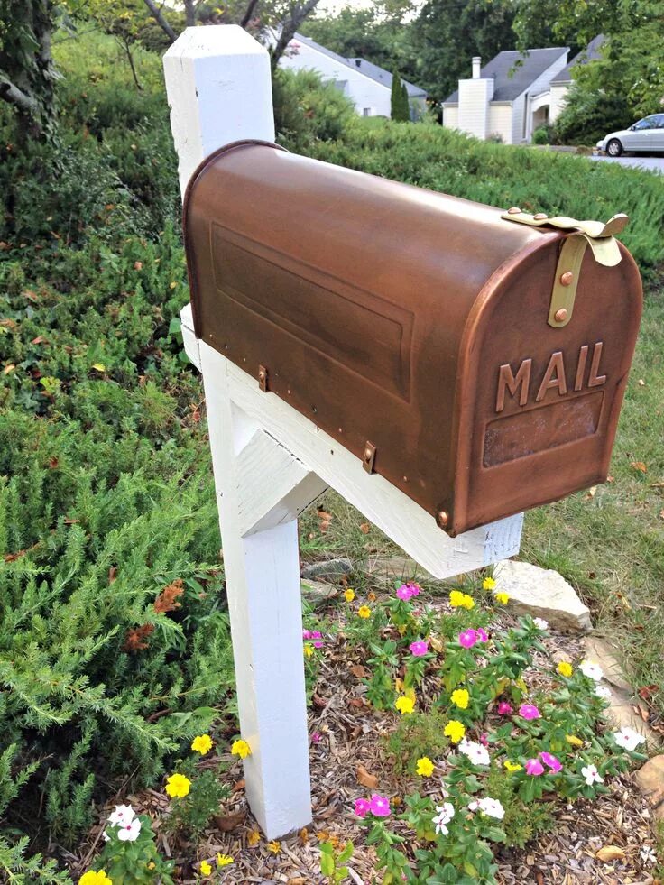 Почтовый ящик уличный фото Before and After: Mailbox Makeover - Loveland Lodge Mailbox makeover, Diy mailbo