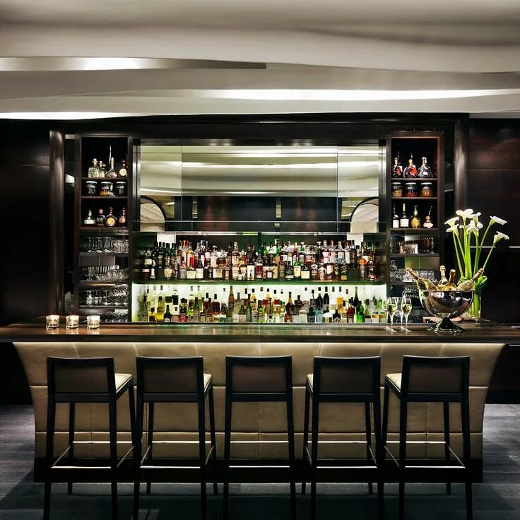 Под бар фото Studio Munge Hawksworth Restaurant Bar interior design, Home bar designs, Home b