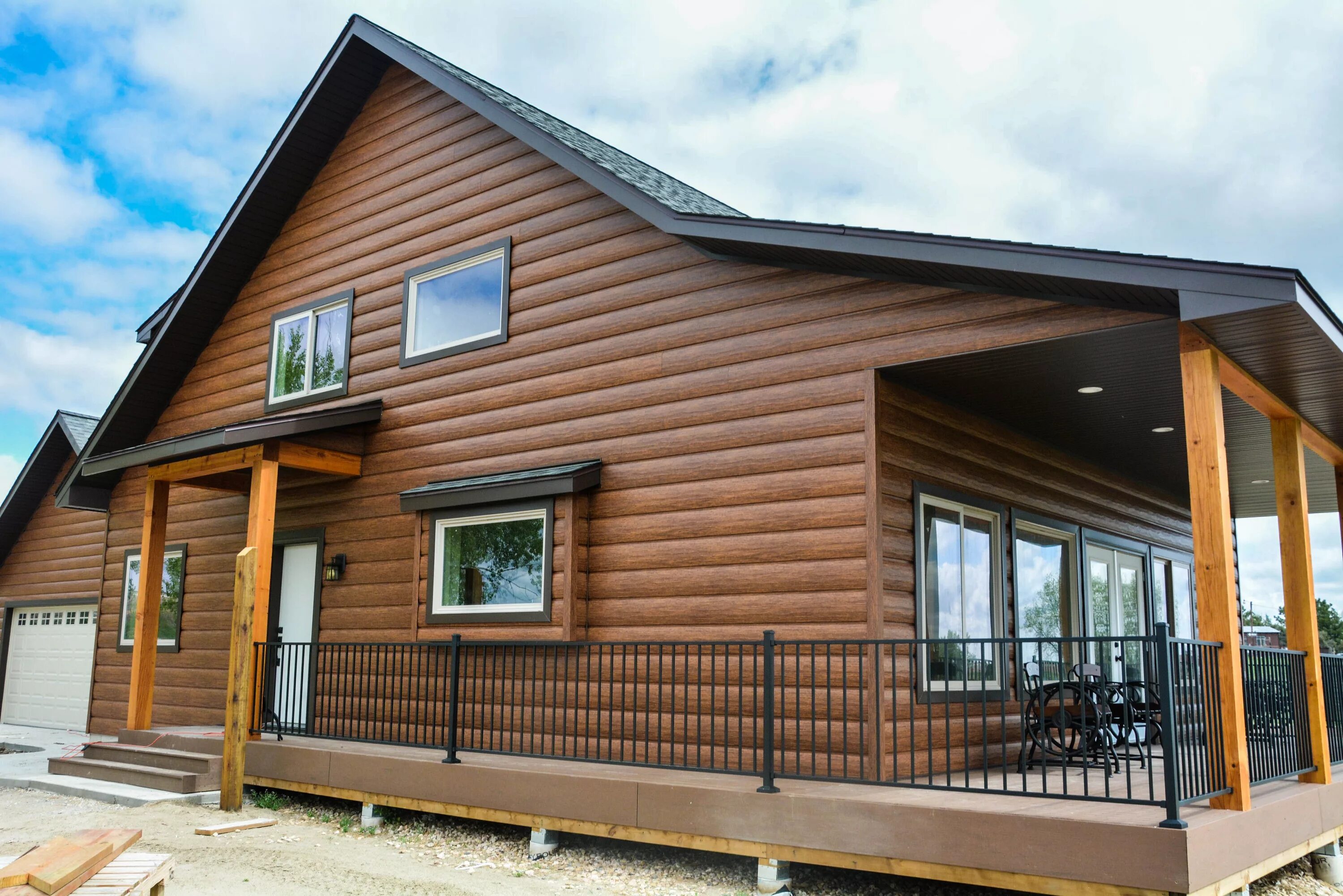 Под брус для наружной отделки фото Pin on Red Cedar Log Siding