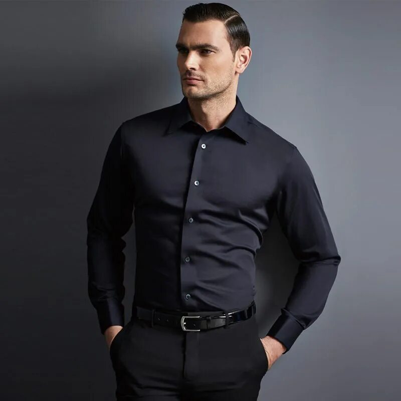Под что одеть черную рубашку Pin by clothing business on Formal shirt gallery Formal shirts, Mens tops, Shirt