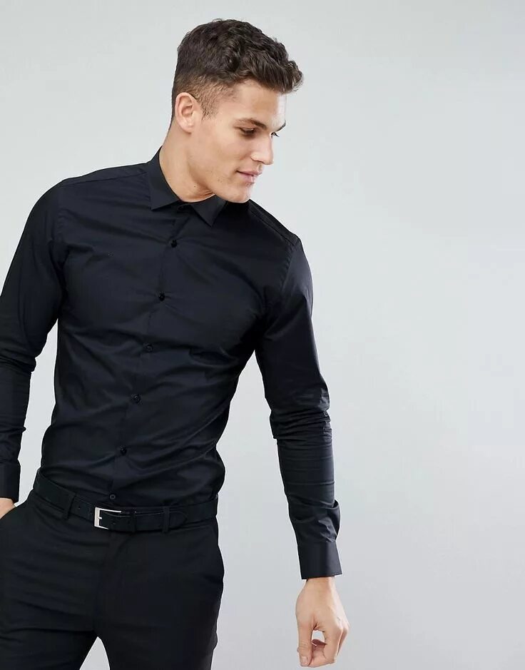 Под что одеть черную рубашку Moss London - Sehr schmales Jetzt bestellen unter: https://mode.ladendirekt.de/h