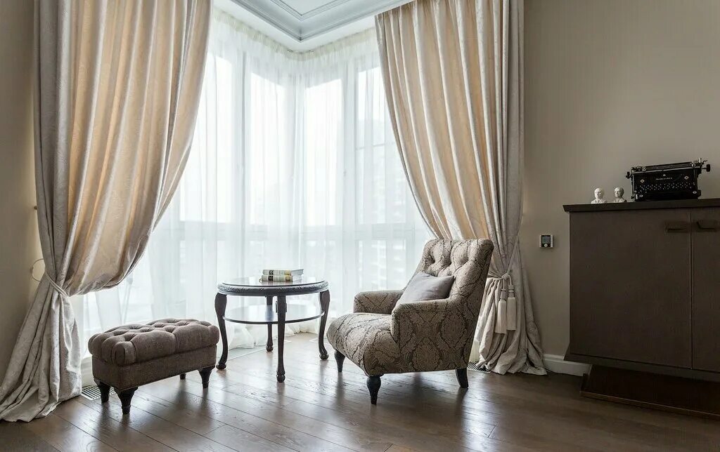 Под что выбирают шторы в интерьере Больше не работает: Respect-decor, шторы, карнизы, Москва, Большая Остроумовская