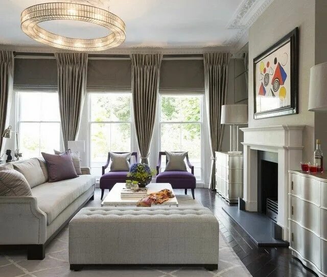 Под что выбирают шторы в интерьере гостиной BEST INTERIOR DESIGN PROJECTS BY TAYLOR HOWES London living room, Luxury interio