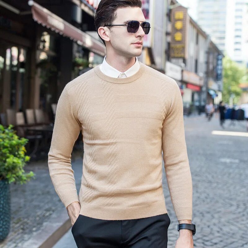 Под джемпер что одевают Cashmere Pullover Men - Fashionista theme demo