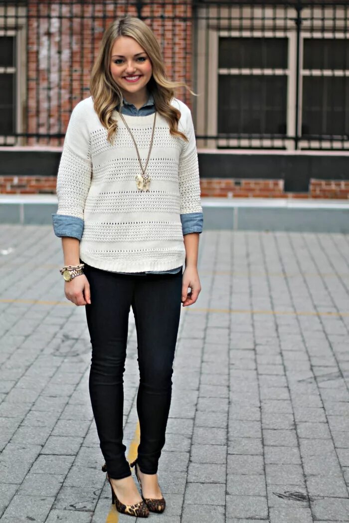 Под джемпер что одевают skinny jeans business casual Cheap - OFF 79