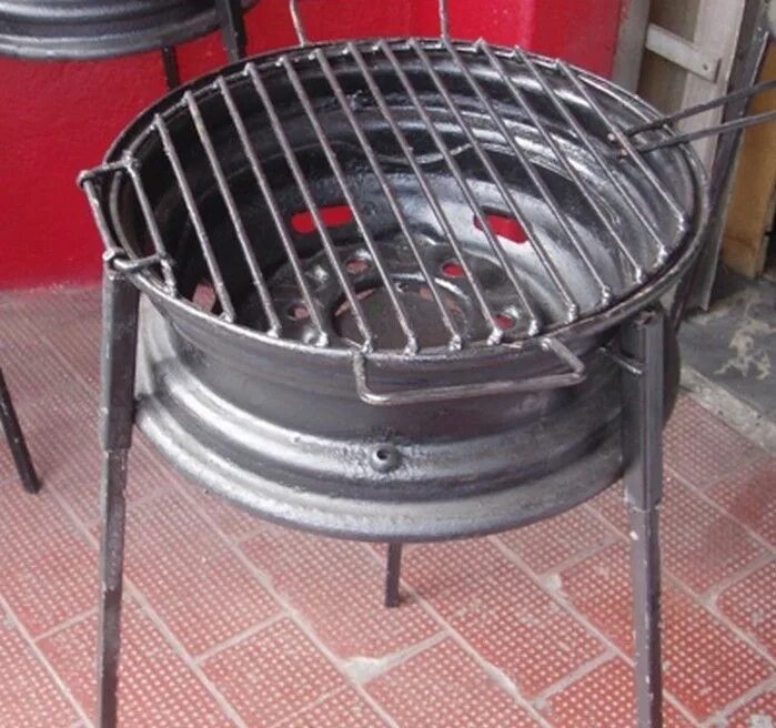 Под казан своими руками фото Fabriquer un BARBECUE - 40 idées DIY pour l'été prochain Diy grill, Outdoor kitc