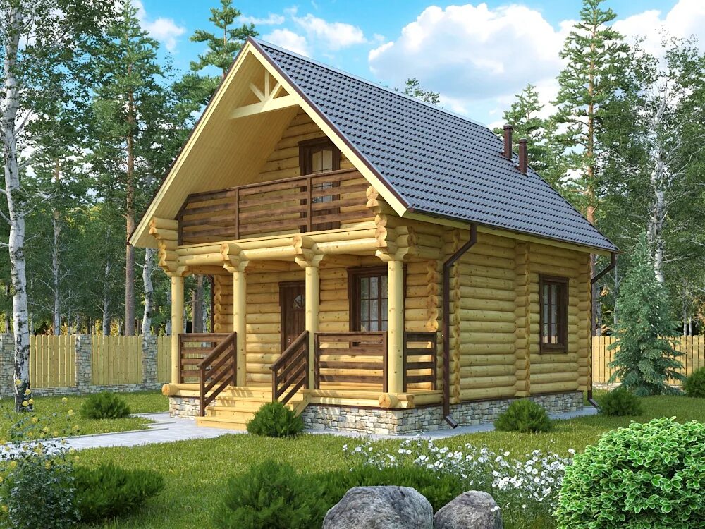 Под ключ фото и цены Дома из бревна в Великом Новгороде: проекты для строительства с фото и ценами - 