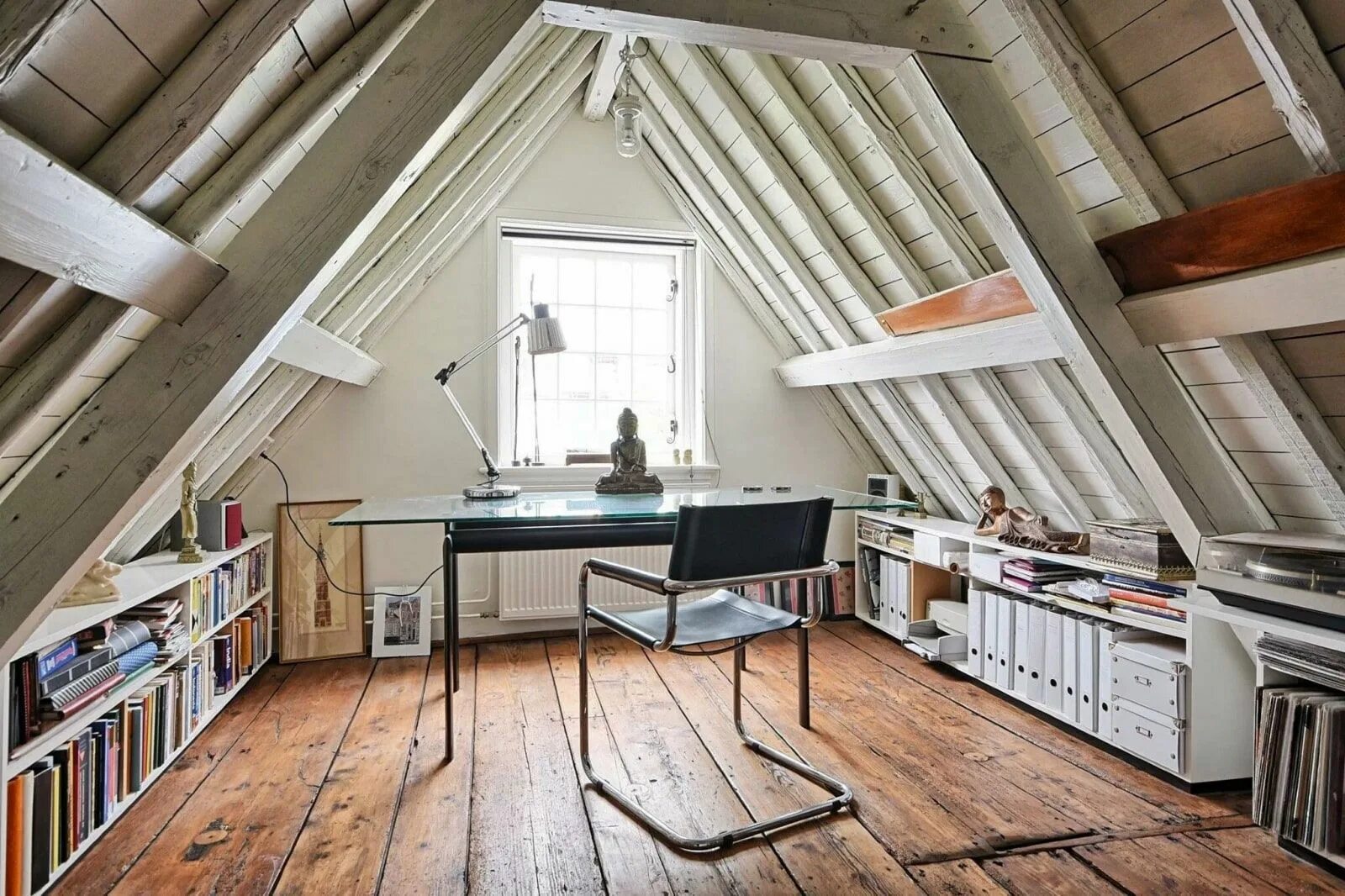 Под крышей фото кабинет на чердаке Kleines dachzimmer einrichten, Wohnung, Dachschräge einrichte