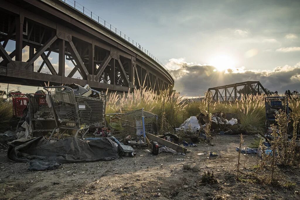 Под мостом сериал реальные фото l.a. river life fred hoerr Flickr