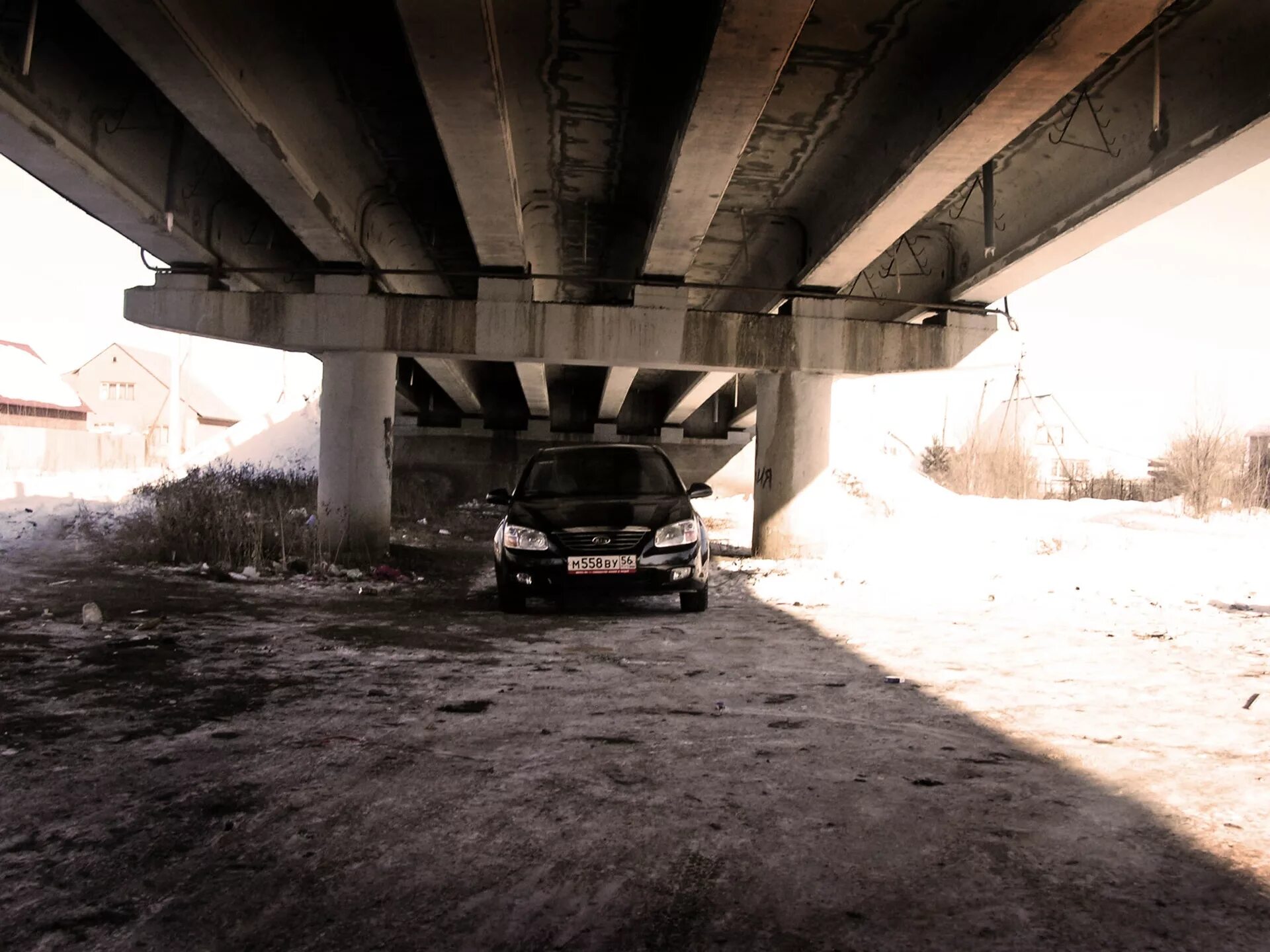 Под мостом сериал реальные фото Под мостом - KIA Cerato (1G), 1,6 л, 2007 года фотография DRIVE2