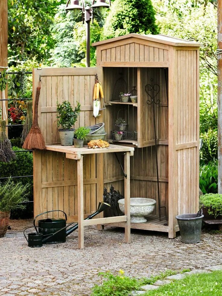 Под на дачу своими руками Ein Gartenhaus, drei Varianten Gerätehaus garten, Schuppen design, Aufbewahrung 