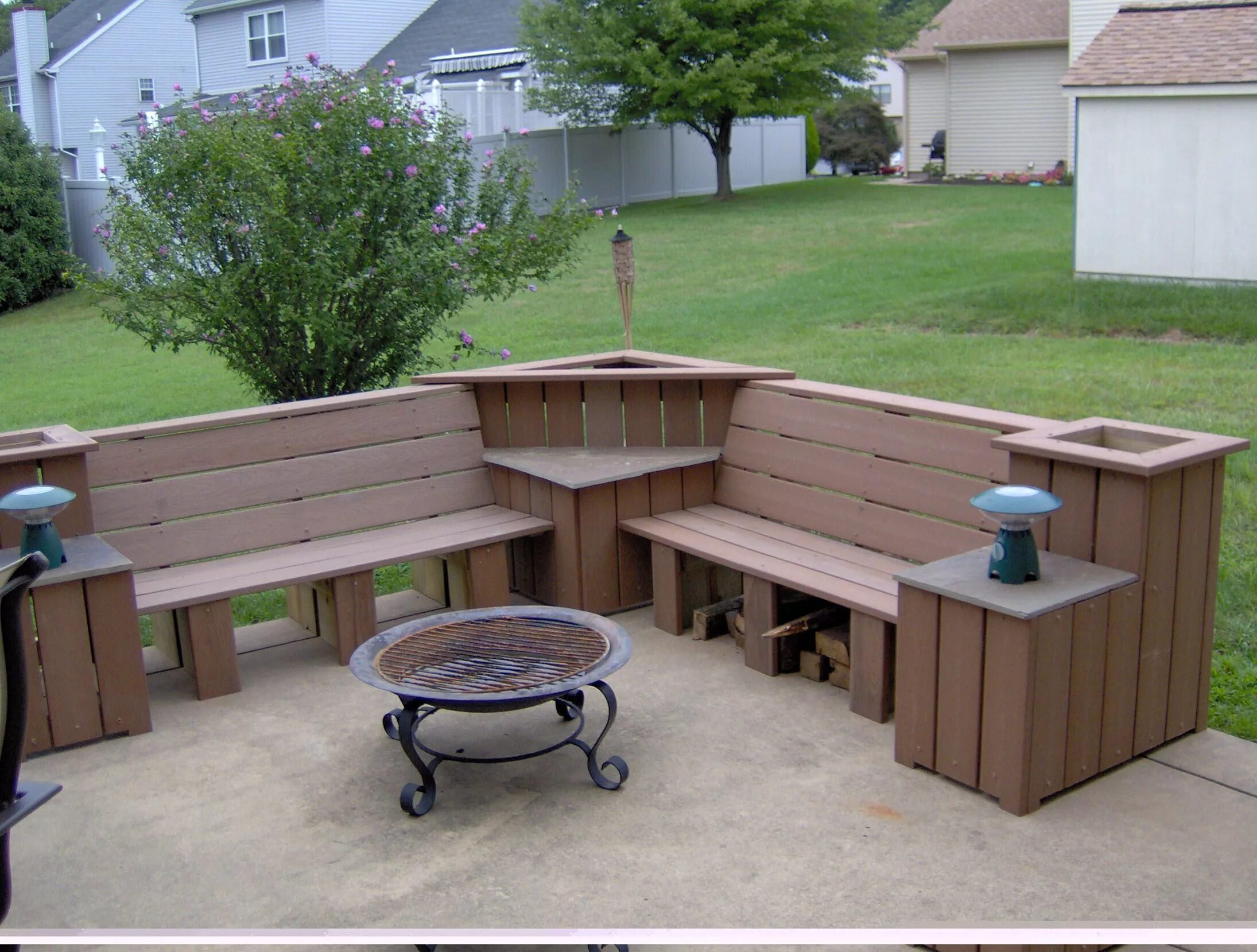 Под на дачу своими руками General DIY Discussions Diy garden furniture, Outdoor corner bench, Homemade out