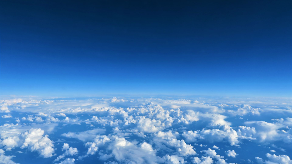 Под облаками фото Desktop Wallpaper Blue Sky, Above Clouds, 5k, Hd Image, Picture, Background, 861
