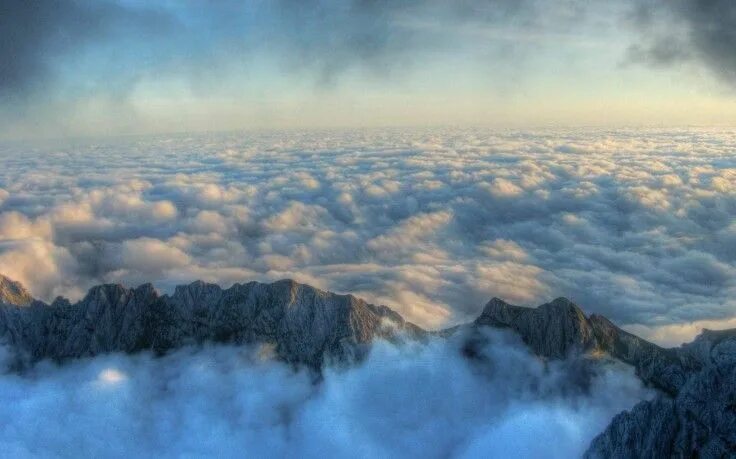 Под облаками фото landscape, Nature, Mist, Mountain, Clouds Wallpapers HD / Desktop and Mobile Bac