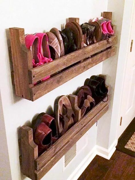 Под обувь своими руками фото Economical Excellence Outdoor shoe storage, Home-ish, Pinterest, front door shoe