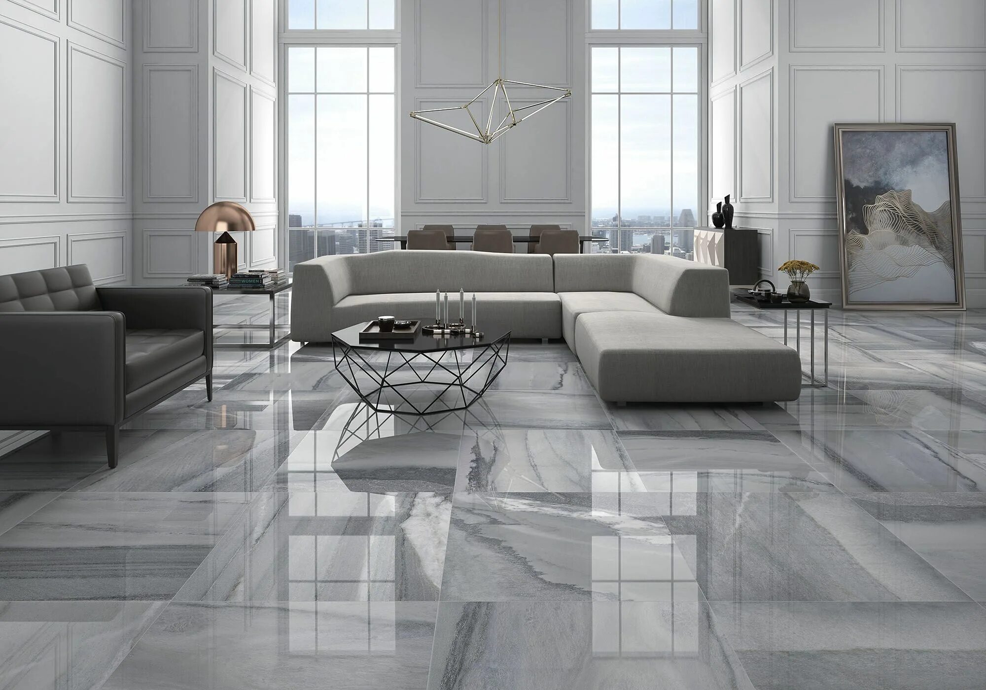 Под серый мрамор в интерьере marble looking glass-like floors Living room tiles, Marble flooring design, Tile