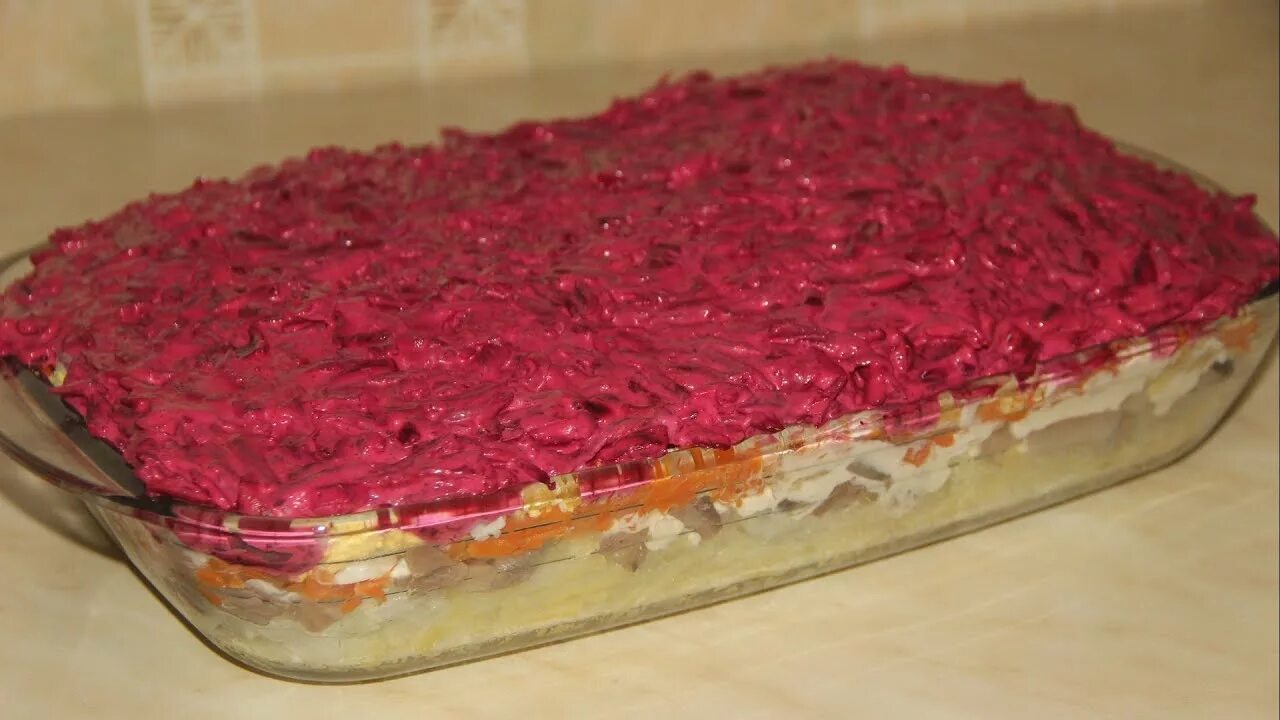 Под шубой фото Селедка под шубой / Самый вкусный и простой рецепт - YouTube