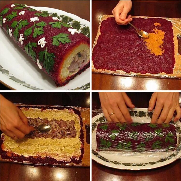 Под шубой пошагово с фото Сельдь под шубой пошагово eCookie.ru
