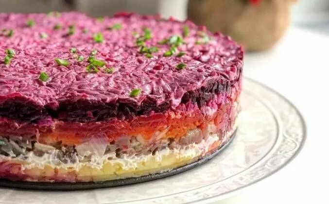 Под шубой рецепт фото Как приготовить салат селедка под шубой. Сегодняшний день ставит жирную точку в 