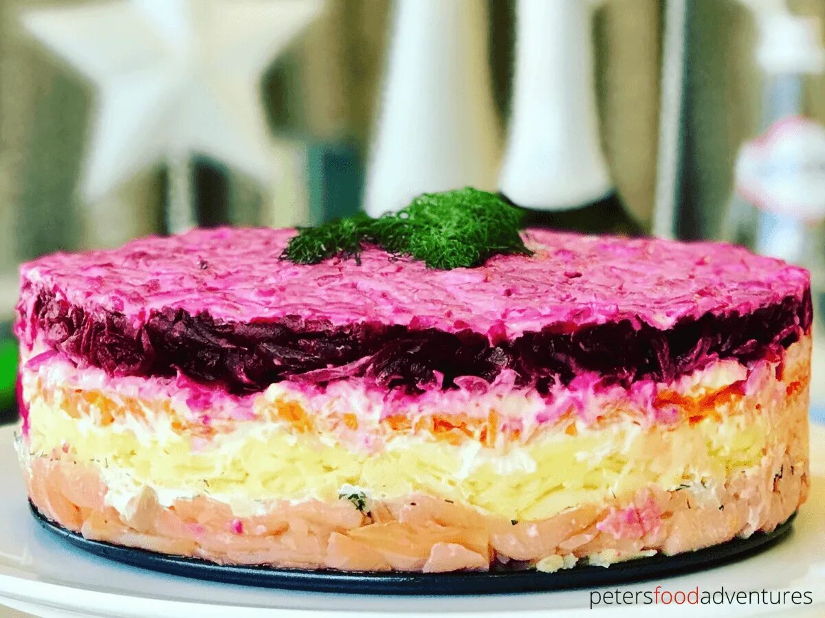 Под шубой салат рецепт классический фото Pin on Salads 1