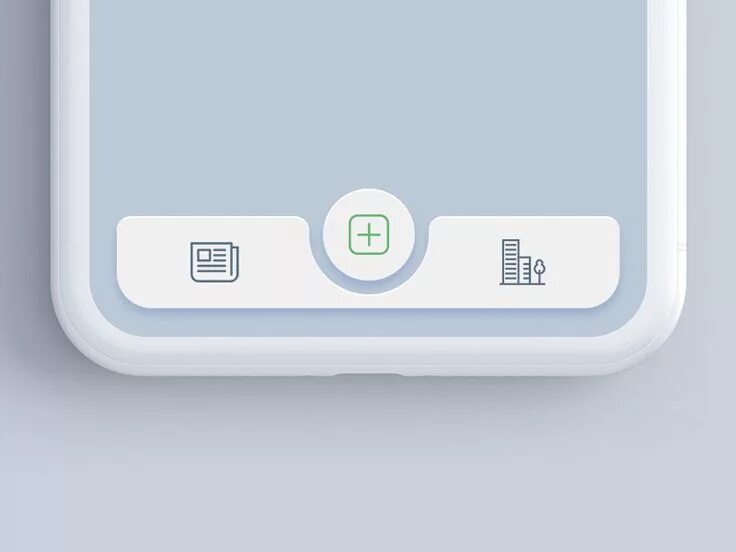 Под системы фото 3 Creative Concepts of Mobile Tab Bar Navigation - UX Planet App interface desig