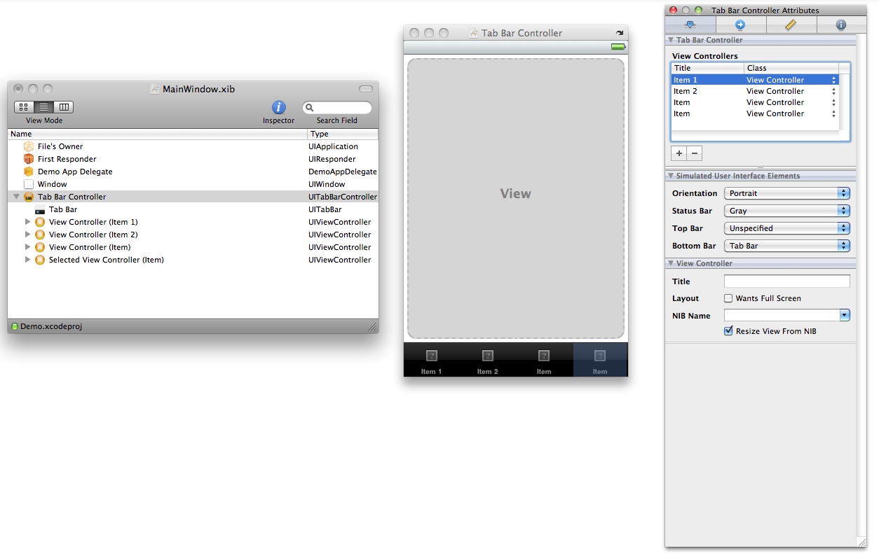 Под системы фото iphone - How to used navigation controller and tab bar controller in appdelegate