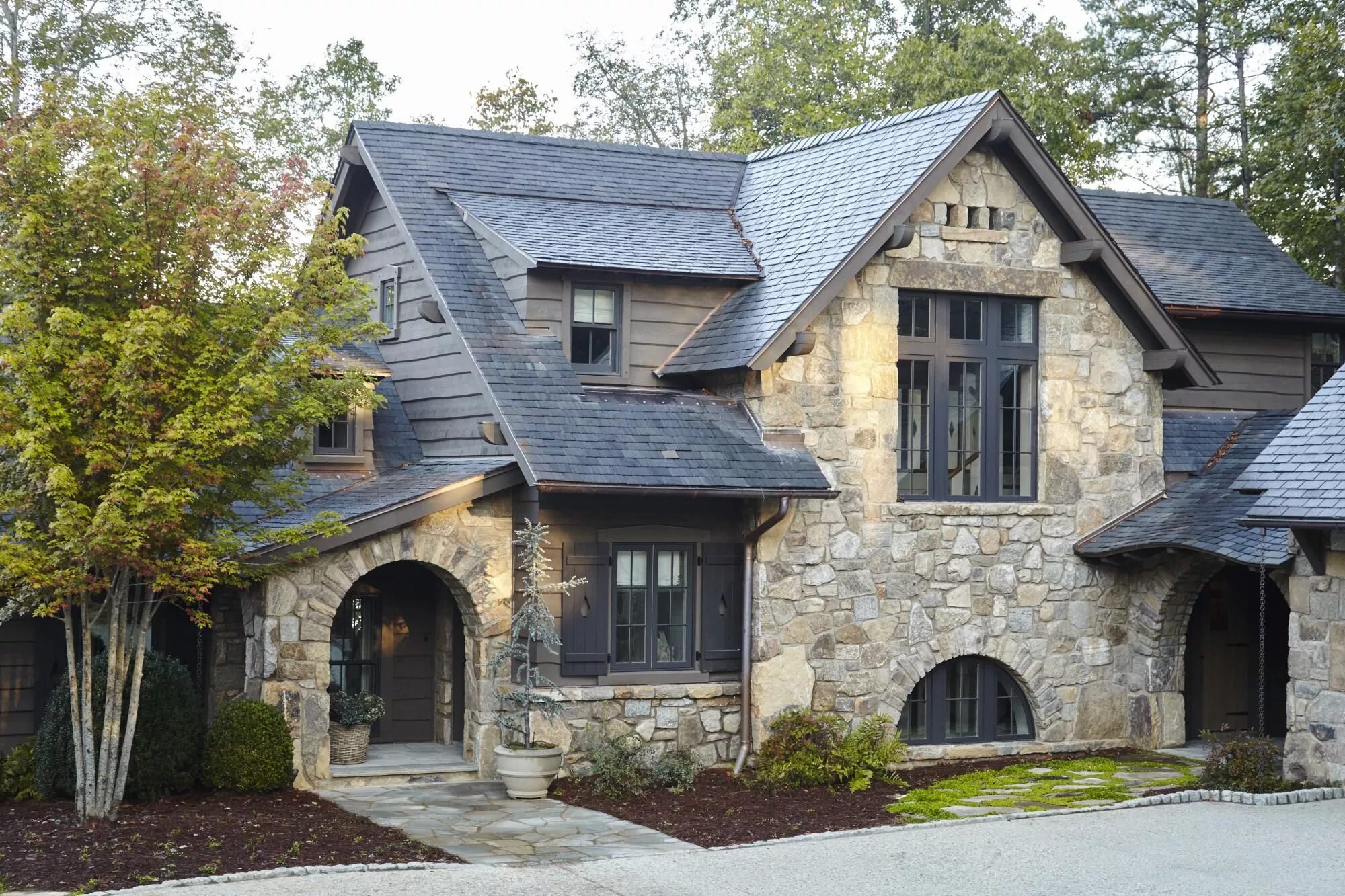 Под старину частные дома фото 15 Naeger Thumbnail Lake houses exterior, Stone cottages, Cottage exterior