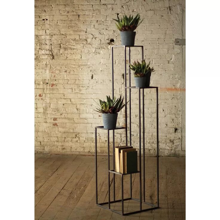 Под цветы в стиле лофт Urbanoloji Metal Saksılık / Çiçeklik / Raf / Mumluk - Altıncı Cadde Luxury outdo