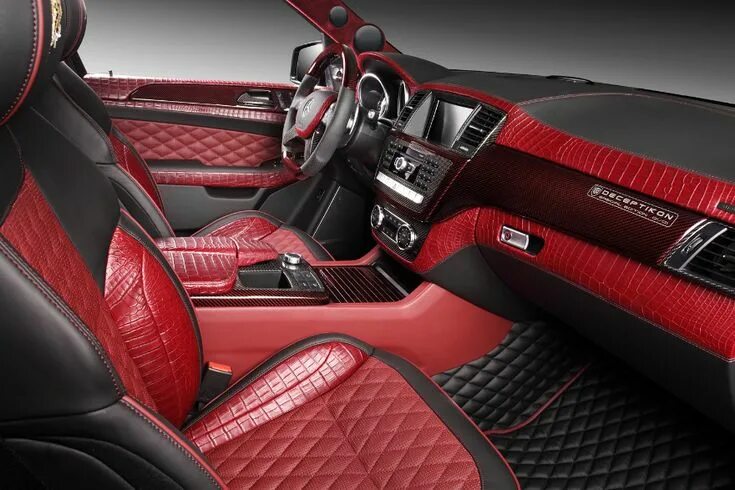 Под тюнингом салон Mercedes-Benz ML63 AMG Deceptikon Edition by #TopCar #mbhess #mbcars #mbtuning M