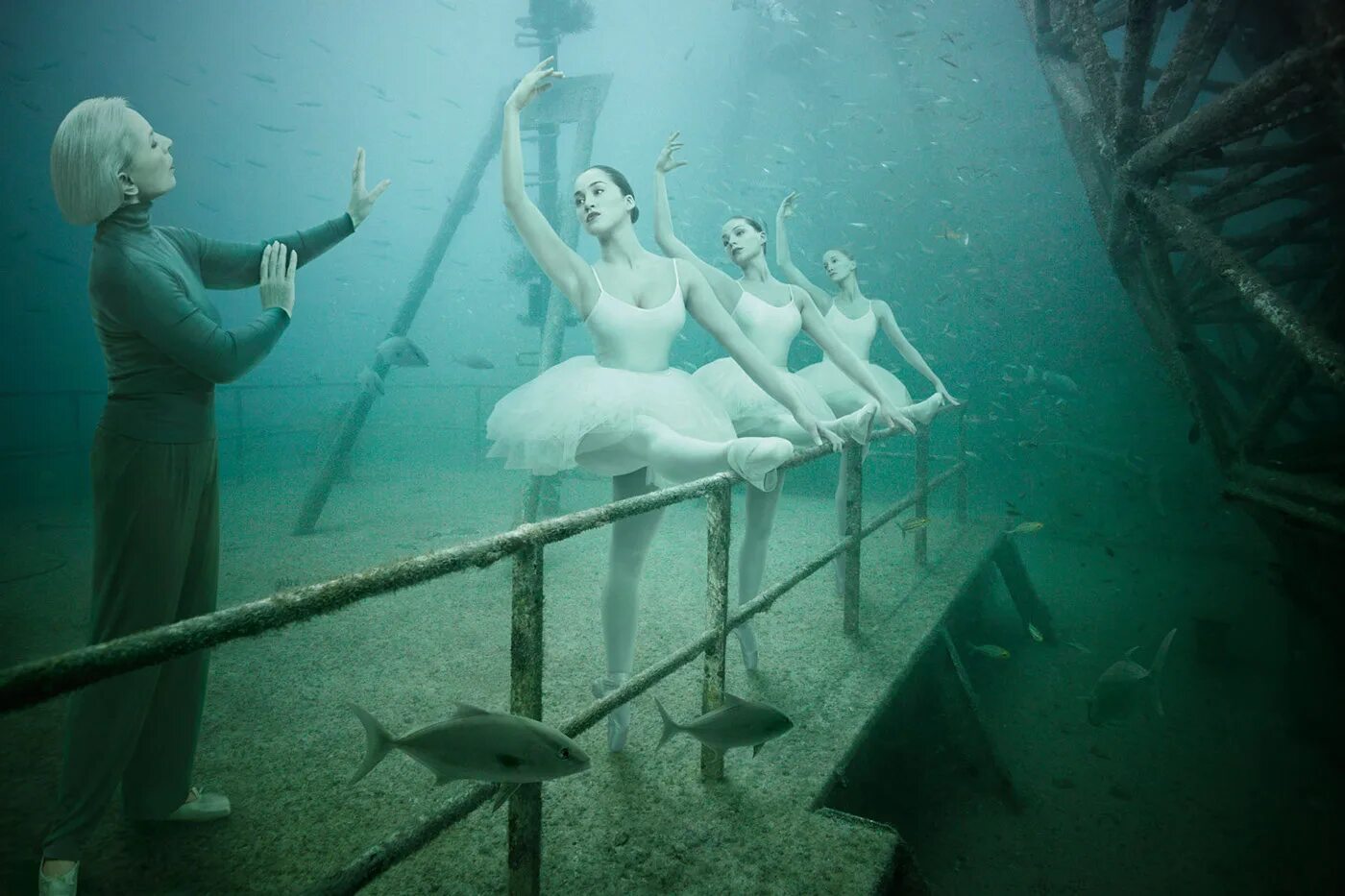 Под водой фильм фото Life Below The Surface - An Underwater Art Exhibition :: Behance