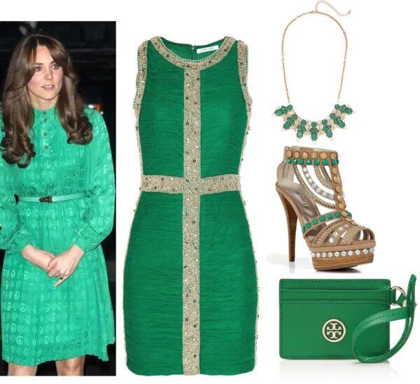 Под зеленое платье фото Emerald for Summer - Style Context