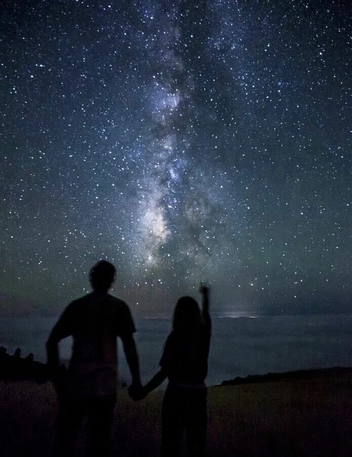 Под звездным небом фото Creo en "Nosotros" Romantic photos, Sky aesthetic, Dream dates
