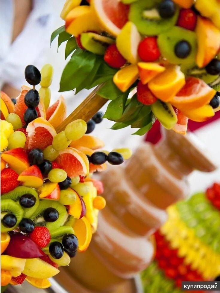 Подача фруктов фото Tallado de frutas, para días festivos, aniversarios, matrimonios y diversos comp