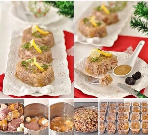Подача холодца на праздничный стол фото Территория вкуса. Рецепты
