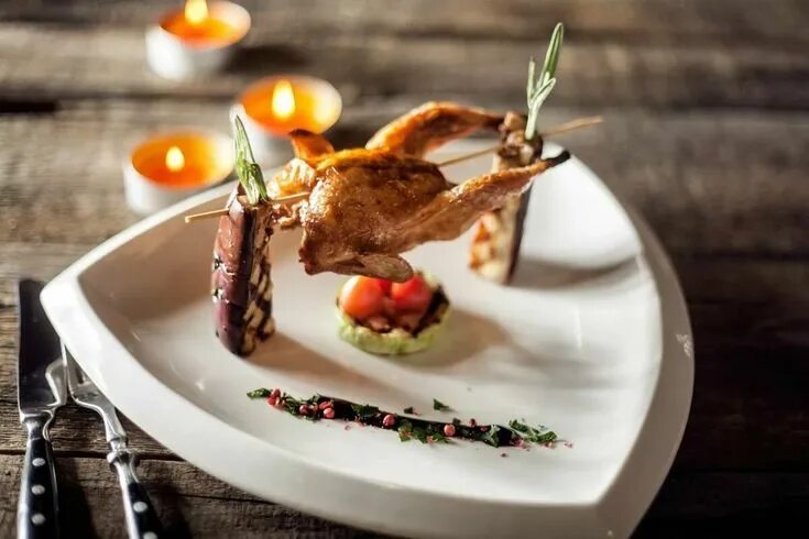 Подача мяса в ресторане фото Пин на доске Рецепты ресторанных блюд