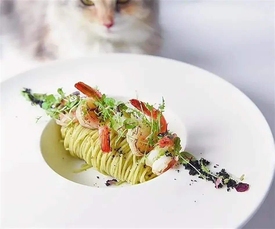 Подача пасты в ресторане фото 10 популярных идей на тему "spaghetti plating" для вдохновения