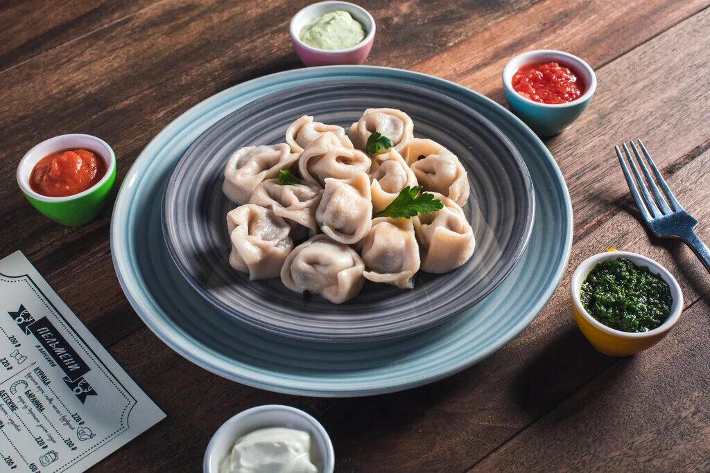 Подача пельменей в ресторане фото Olen dumplings bar, cafe, Russia, Voronezh, Komissarzhevskoy Street, 8 - Yandex 