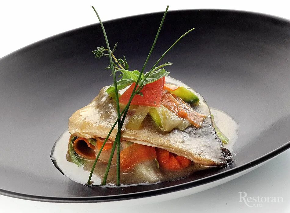 Подача рыбы фото Restaurant Andiamo cafe в Moscowе - Официальный сайт Restoran.ru