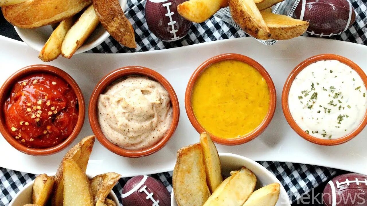 Подача соусов фото 3 types of dips ثلاث انواع من الصلصات الشهيه المرافقه لكل انواع الشيبس والناتشوز
