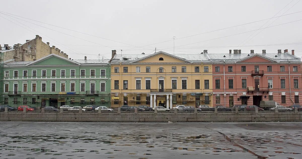 Подари наб реки фонтанки 59 фото Дома Полторацких - Википедия