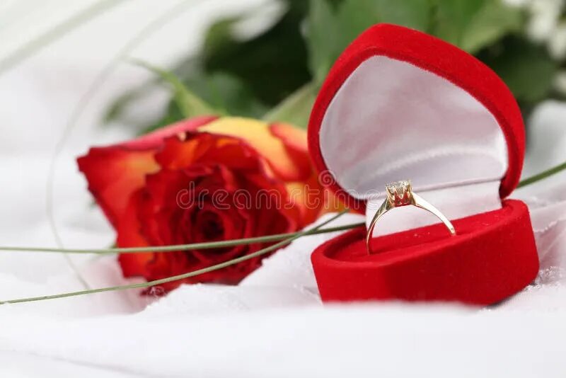 Подарили кольцо фото Gold Engagement Ring with Diamond Stock Image - Image of gemstone, luxury: 17910