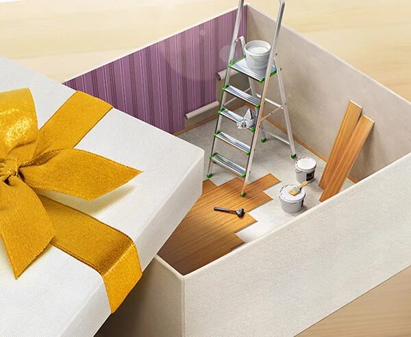 Подарили квартиру что делать дальше оформление Sberbank Gifts :: Behance
