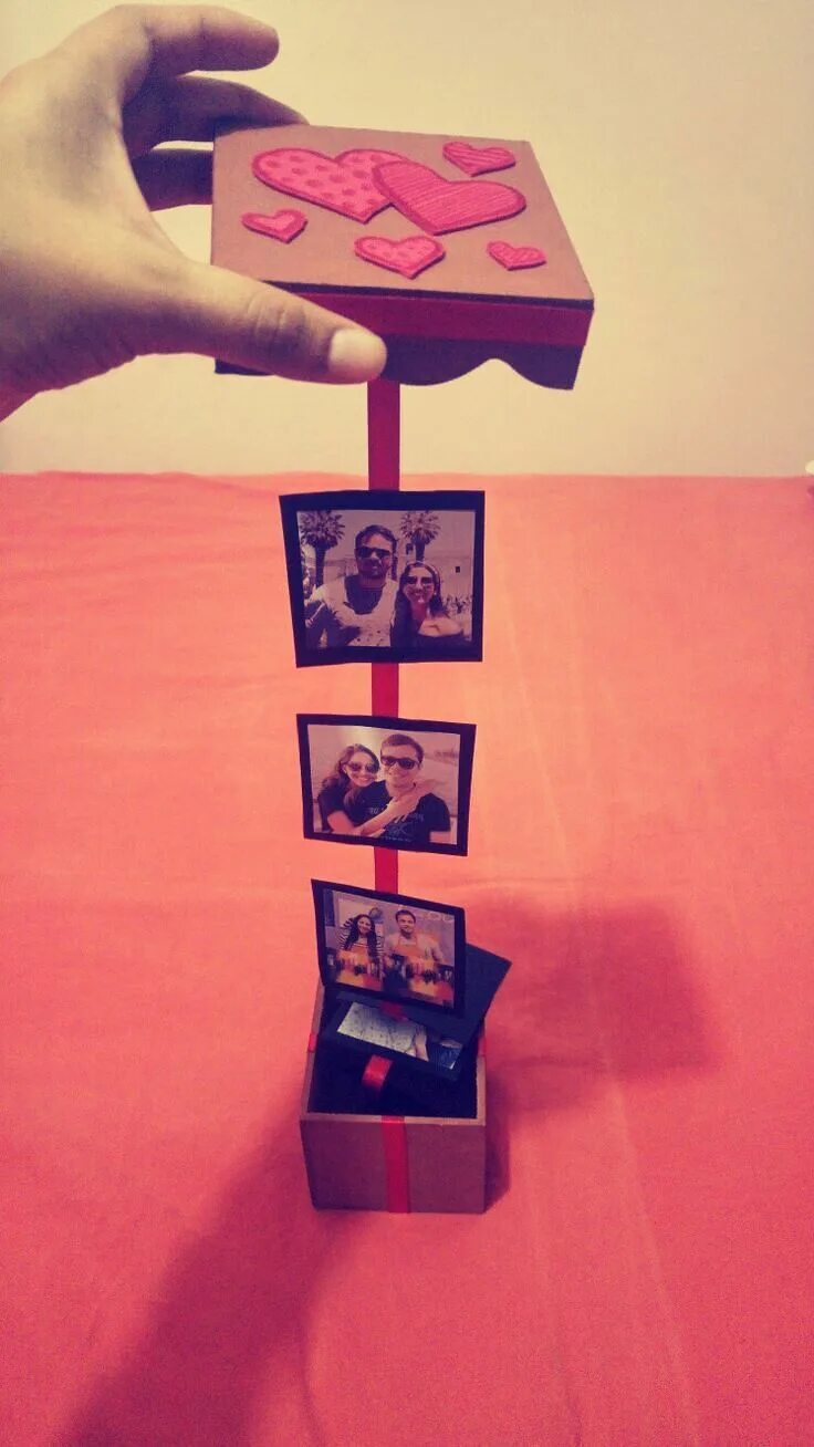Подарили самодельную Kasten Herzen Mit Liebesfotos. Valentinstag. Birthday Gift Ideas en 2023 Regalos