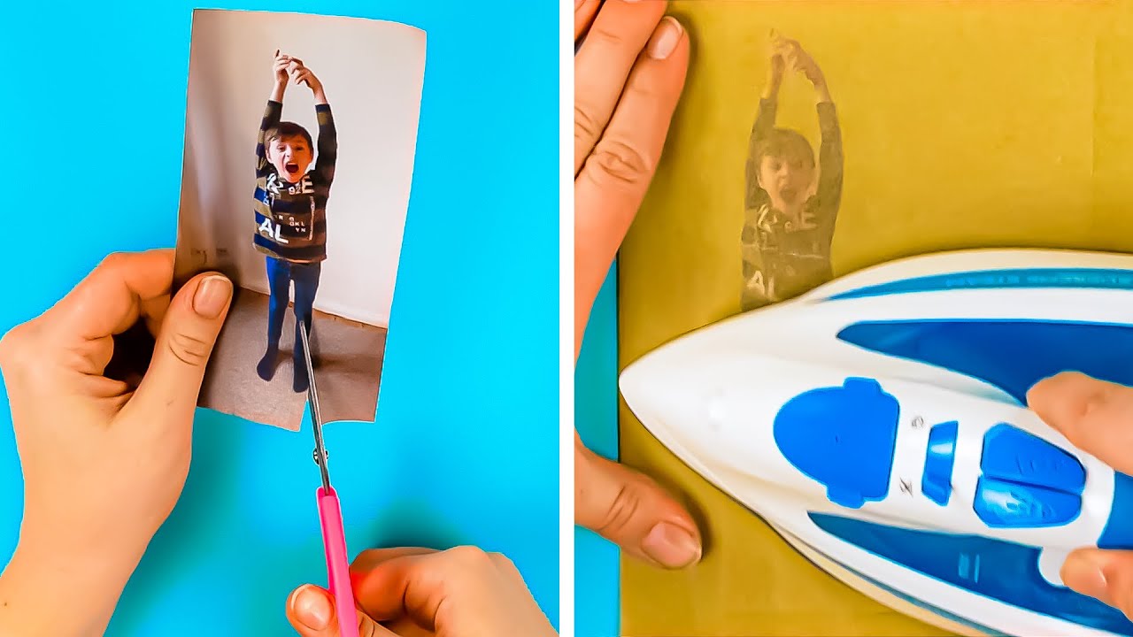 Подарили самодельную Regalos DIY con fotos. *Perfectos para el Día de la Madre y cumpleaños! - YouTub